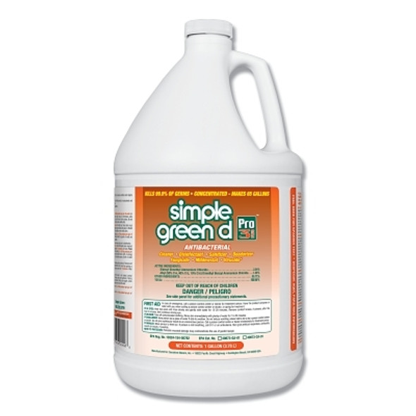Simple Green d Pro 3 Plus Antibacterial Clearner, 1 gal Bottle, Lavender-Pine (6 EA / CA)