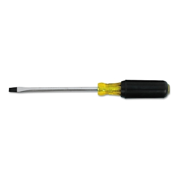 Vinyl Grip Standard Tip Screwdrivers, 7/32 in, 6 3/4 in Long (6 EA / BOX)