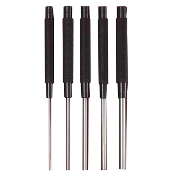Extra-Long Drive Pin Punches, 8 in, 1/8 in tip, Steel (1 EA)