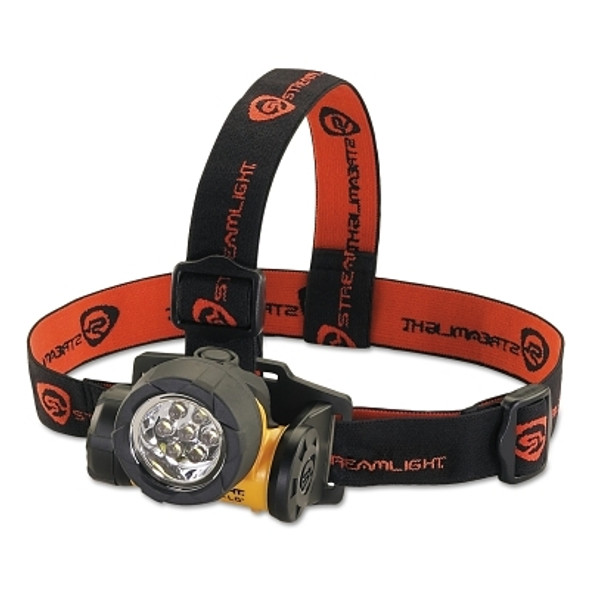 Streamlight Septor HAZ-LO Headlamp, 3 AAA, 20 to 85 Lumens, Yellow (1 EA / EA)