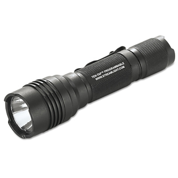Streamlight ProTac HL Flashlight, 2-3 V CR123A Lithium Batteries, 750 Lumens, Black (1 EA / EA)