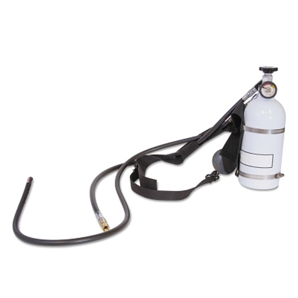 Pressure Demand Supplied Air Respirator w/Nylon Harness, 5 Minute Hip-Pac (1 EA)