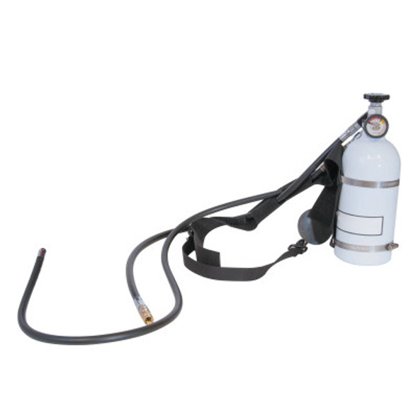 Pressure Demand Supplied Air Respirator w/ Nylon Harness, 10 Minute Hip-Pac (1 EA)