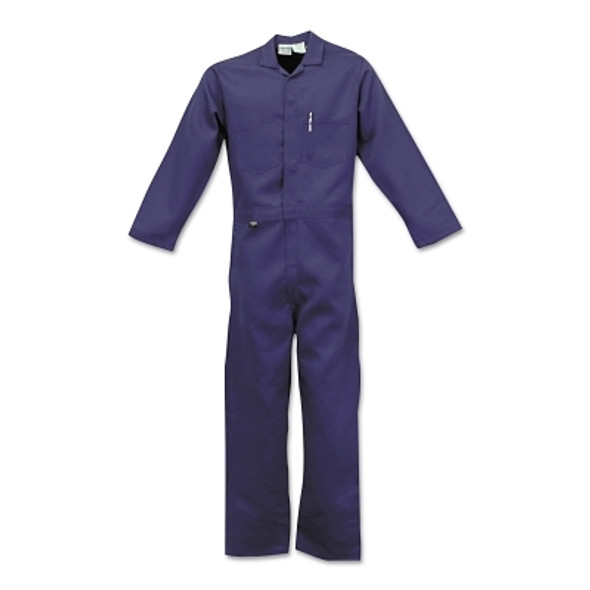 Deluxe FR Full-Cover Coveralls, Navy Blue, 2X-Large, Nomex IIIA (1 EA)