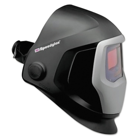 3M Personal Safety Division Speedglas 9100 Series Helmet with Auto-Darkening Filter, Variable 5, 8 to 13, Black, 2.8 in x 4.2 in Window (1 EA / EA)