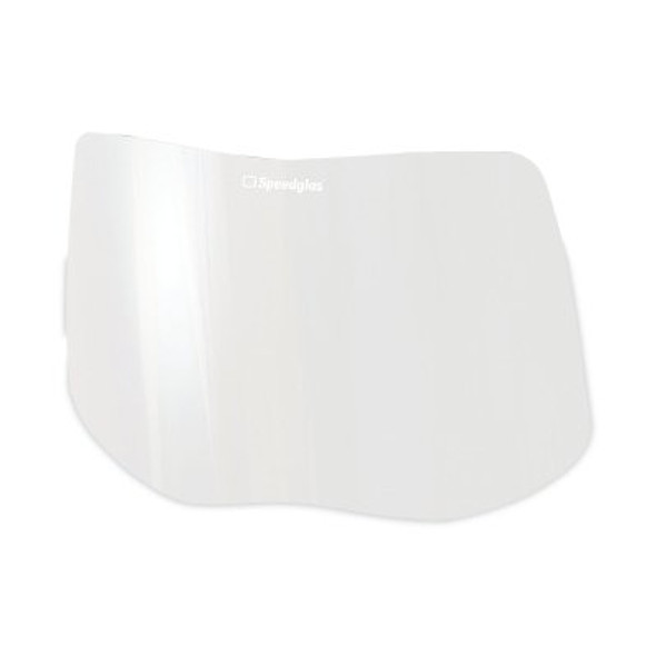 3M Personal Safety Division Speedglas 9100 Series Lens & Plate Parts and Accessories, Outside Protection Plate, Clear, 6-3/8 x 3-3/4, Polycarbonate (10 EA / CA)