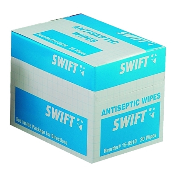 Antiseptic Wipe, with Benzalkonium Chloride, 20 Per Box (1 BX / BX)
