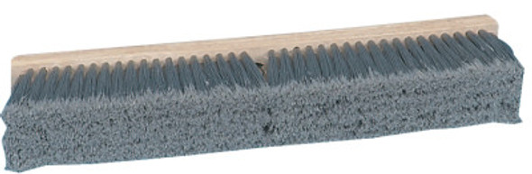 Pro Line Brushes Gray Flagged Polypropylene Floor Brushes, 24 in,  3 in Trim L, Polypropylene (1 EA/BT)