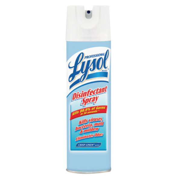 Professional Lysol Brand III Disinfectant Spray, Linen Scent, 19 oz Aerosol Can (12 EA / CA)