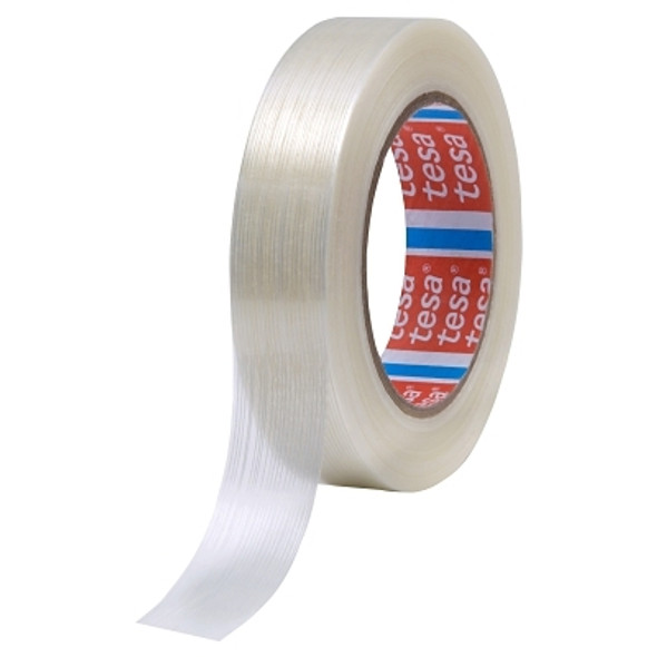 Tesa Tapes Economy Grade Filament Strapping Tape, 2 in x 60 yd, 100 lb/in Strength (24 EA / CS)