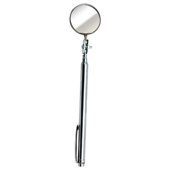 Ullman Pocket Telescoping Inspection Mirrors, 1 1/4 in Dia., 4 1/2 in-18 1/2 in L (1 EA / EA)