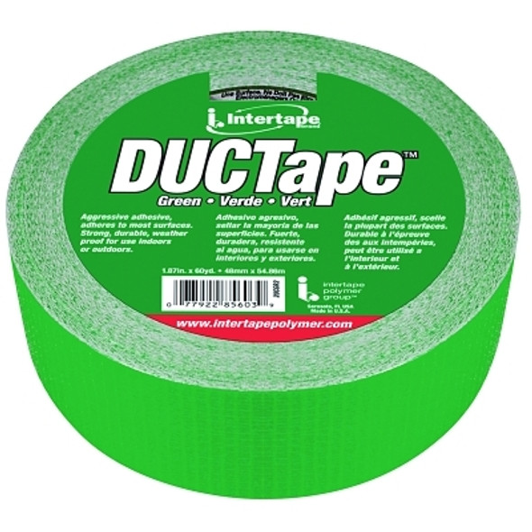 Intertape Polymer Group Colored Duct Tapes, Green, 48 mm x 54.8 m (24 RL / CA)