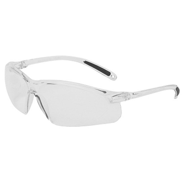 A700 Series Eyewear, Clear Lens, Polycarbonate, Hard Coat, Clear Frame (1 EA)
