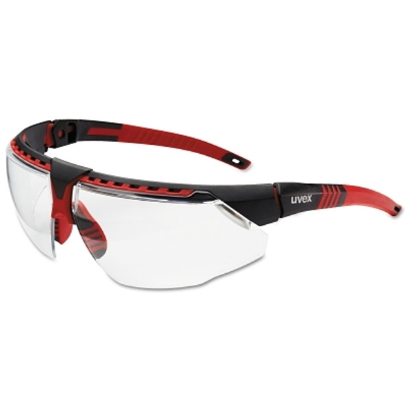 Avatar Eyewear, Clear Lens, Anti-Fog, Red Frame (1 EA)