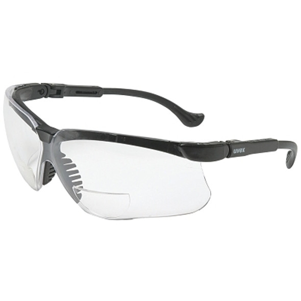 Genesis Readers Eyewear, Clear +1.0 Diopter Polycarb Hard Coat Lenses, Blk Frame (10 EA / CT)