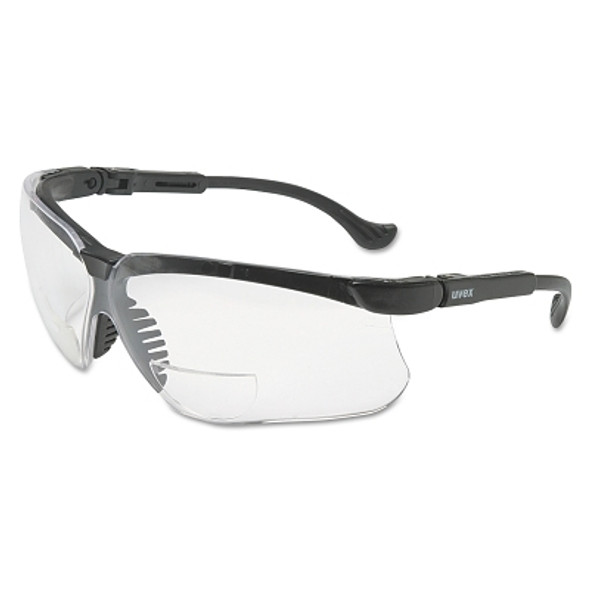 Genesis Readers Eyewear, Clear +2.0 Diopter Polycarb Hard Coat Lenses, Blk Frame (10 EA / CT)