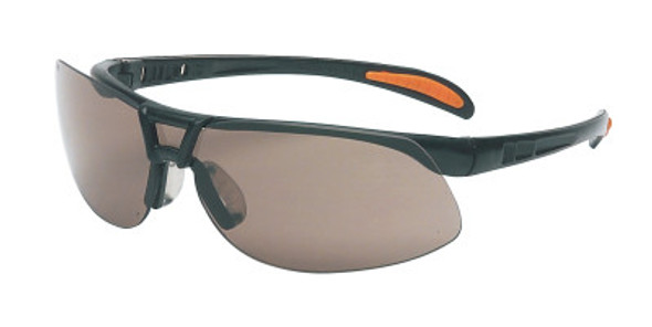 Protégé Eyewear, Gray Lens, Polycarbonate, Ultra-dura, Metallic Black Frame (1 PR / PR)