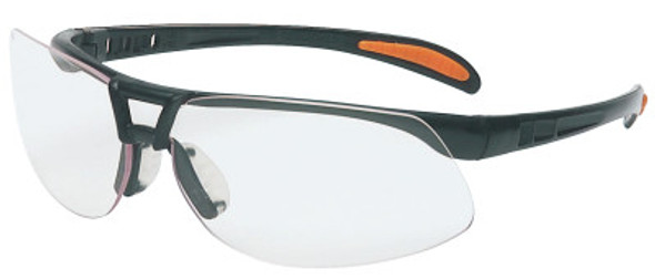 Protégé Eyewear, Gray Lens, Polycarbonate, UvextraAF, Sandstone Frame, Nylon (1 PR / PR)