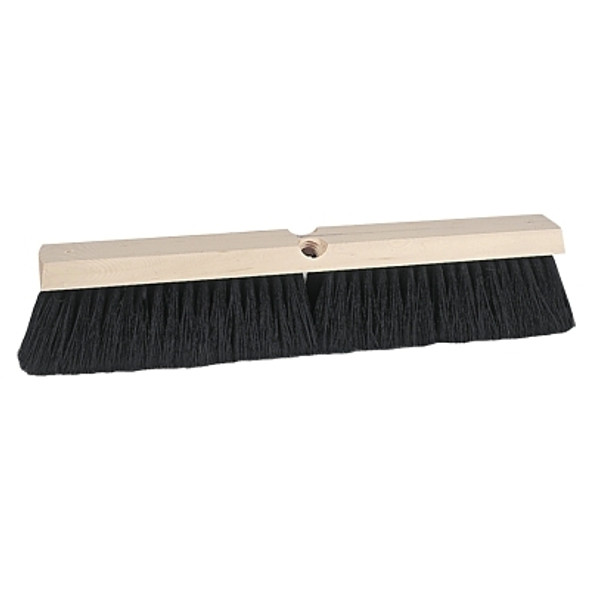 Weiler Vortec Pro Medium Sweeping Brush, 24 in, 3 in Trim L, Black Tampico (1 EA / EA)
