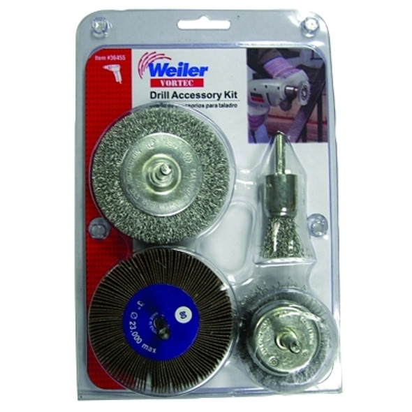 Weiler Vortec Pro Drill Accessory Kit (5 EA / CT)