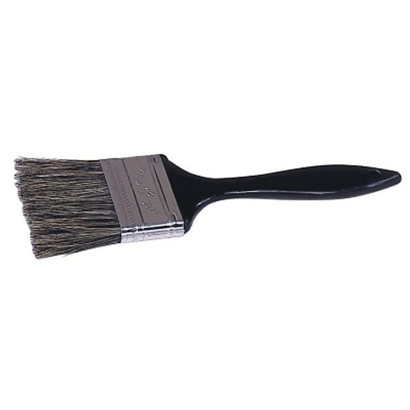 Weiler Chip & Oil Brushes, 1" wide, 1 3/4 in trim, Grey China, Plastic handle (1 EA / EA)