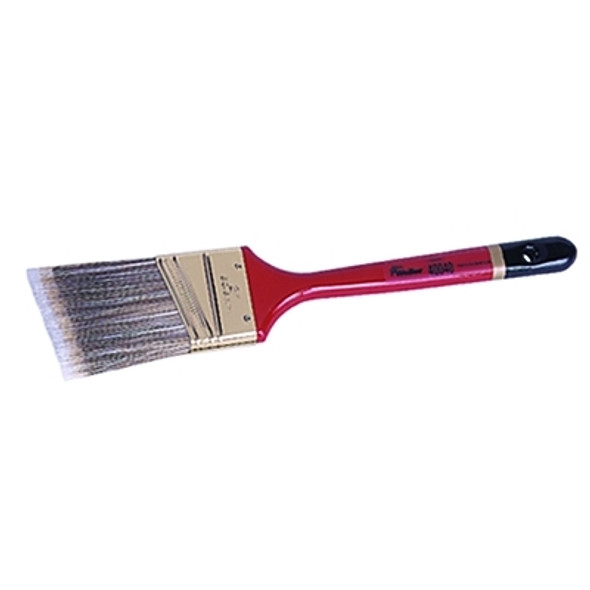 Weiler Angle Sash Brush, 7/16 in Thick, 1/2 in Wide, Black China, Foam Handle (12 EA / BOX)