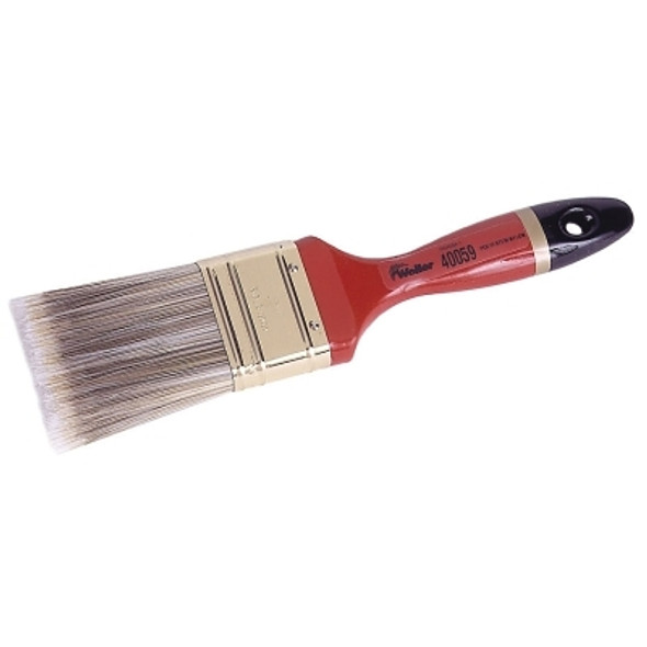 Weiler Varnish Brush, 3/4 in Thick, 2 in Wide, Poly/Nylon, Foam Handle (12 EA / CTN)