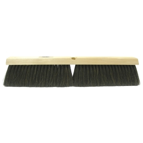 Weiler Horsehair/Polypropylene Blend Fine Sweep Brush, 18 in Hardwd, 3 in Trim (1 EA / EA)