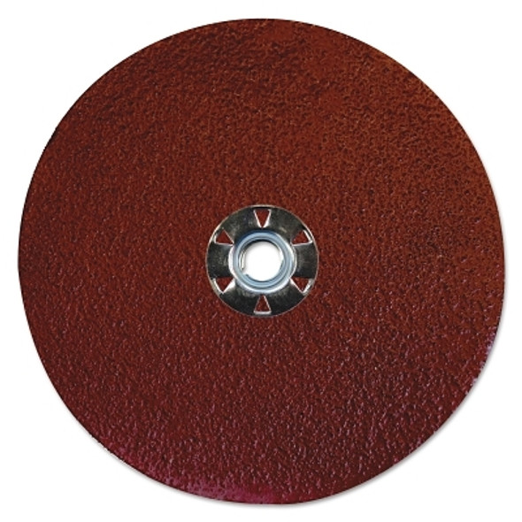 Weiler Tiger Aluminum Resin Fiber Discs, 7 in Dia, 5/8 Arbor, 36 Grit, Aluminum Oxide (25 EA / BX)