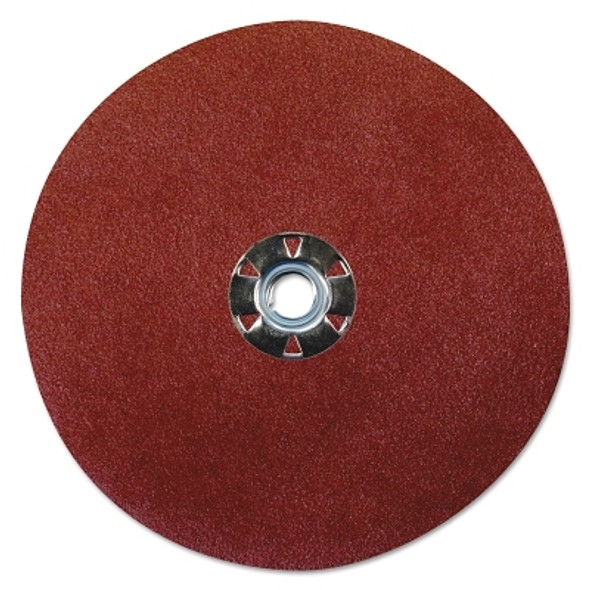 Weiler Wolverine Resin Fiber Discs, 7 in Dia, 5/8 Arbor, 120 Grit, Aluminum Oxide (25 EA / BX)