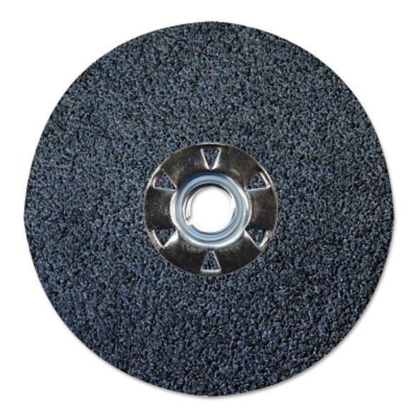 Weiler Wolverine Resin Fiber Discs, 4 1/2 in Dia, 5/8 Arbor, 24 Grit, Zirconia (25 EA / BX)