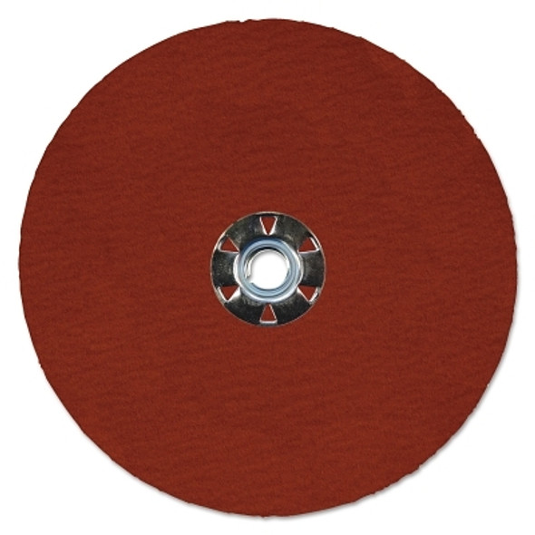 Weiler Tiger Ceramic Resin Fiber Discs, 7 in Dia, 5/8 Arbor, 60 Grit, Ceramic (25 EA / BX)