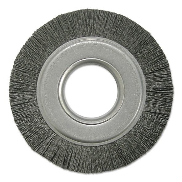 Weiler Composite Metal Hub Wheel Brushes, Ceramic, 6 in, 4000 rpm (1 EA / EA)