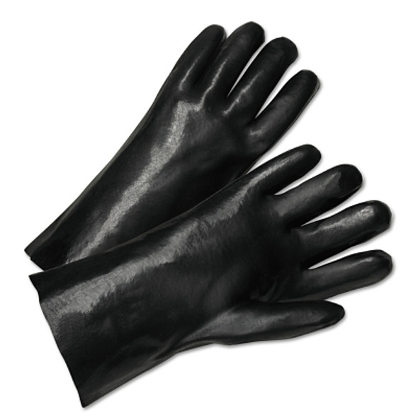 Welder's Gloves, PVC, Large, Black (12 PR / DZ)
