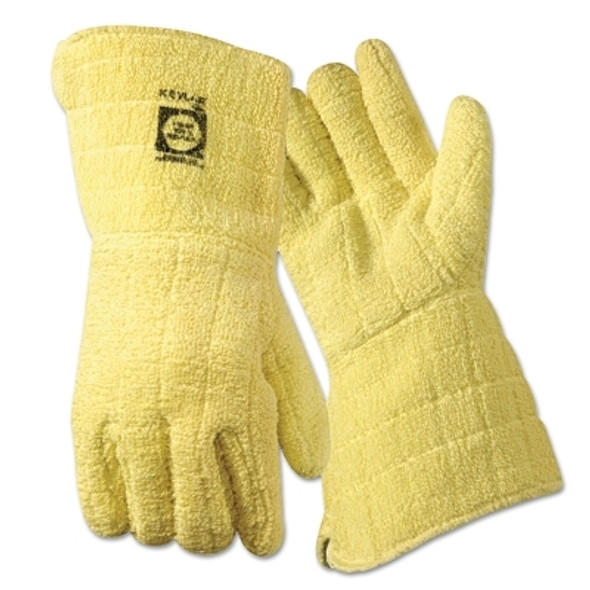 Jomac Cotton Lined Kevlar Gloves, X-Large, Yellow (12 PR / DZ)