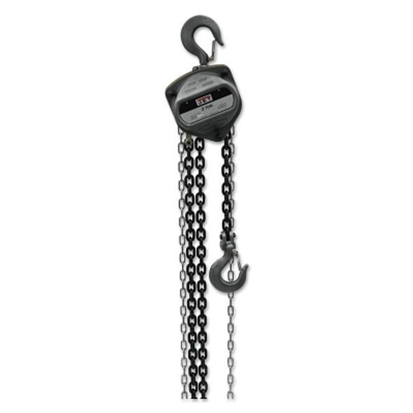 Jet S-90 Series Hand Chain Hoist, 2 Tons Cap., 10 ft Lifting Height, 1 Fall, 91 lbf (1 EA / EA)