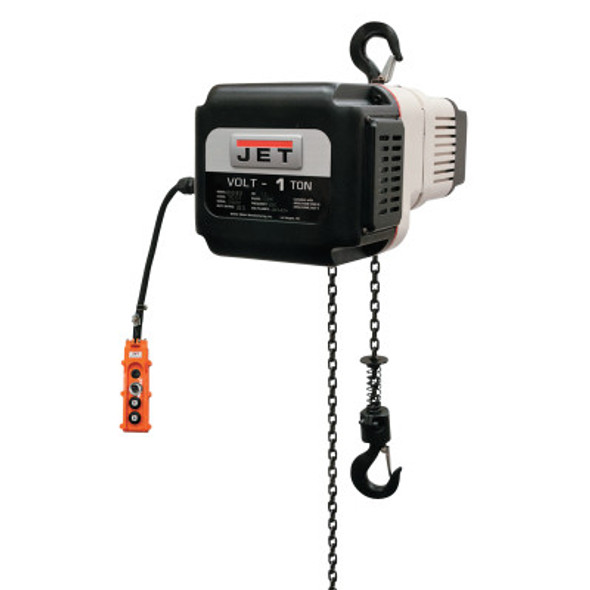 Volt Variable-Speed Electric Hoist, 1 Ton Cap., 20 ft Lifting Height, 1 Fall (1 EA)