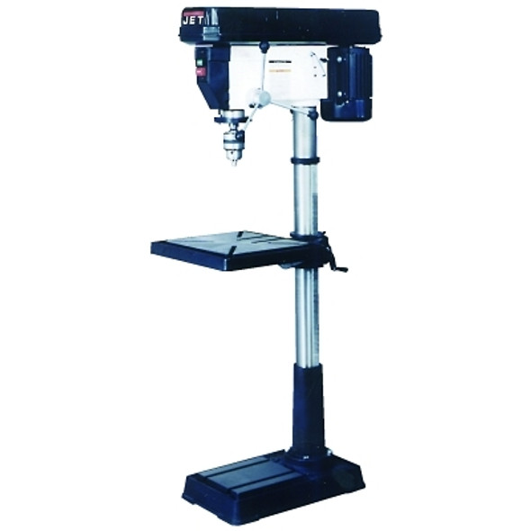 Jet Floor Drill Press, 1 in Steel Capacity, 3/4 in Chuck, 150 - 4,200 rpm (1 EA / EA)