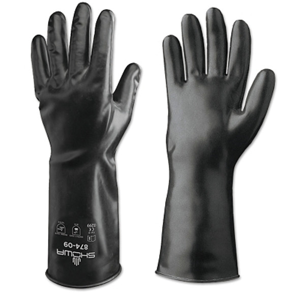 Butyl II Chemical-Resistant Gloves, Large, Black (1 PR / PR)