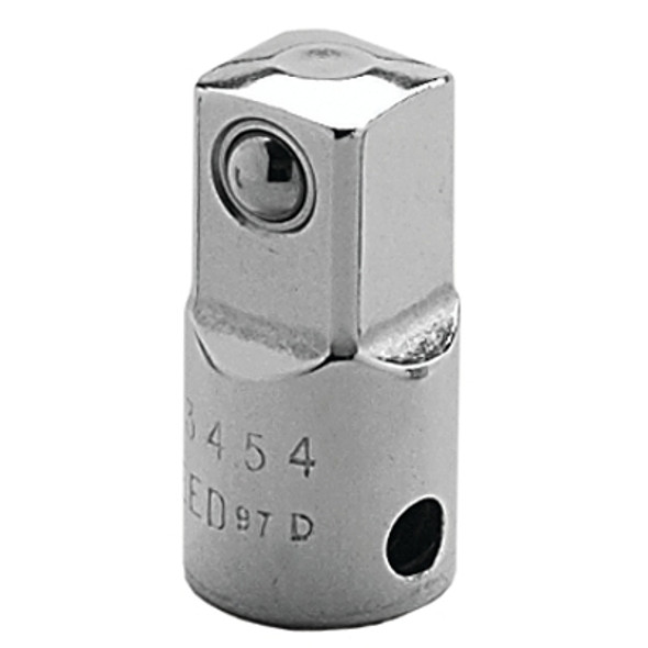 Adapters, 3/8 in (female square); 1/2 in (male square) drive, 1 3/8 in (1 EA)