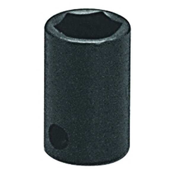 Wright Tool 3/8" Dr. Standard Impact Sockets, 3/8 in Drive, 6 mm, 6 Points (1 EA / EA)