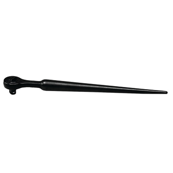 1/2 in Drive Ratchets, Round 15 in, Black, Tapered Handle (1 EA)