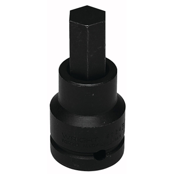 Wright Tool 3/4" Dr. Hex Bit Sockets, 3/4 in Drive, 3/4 in Tip (1 EA / EA)