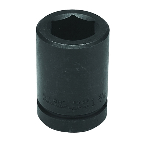 Wright Tool 1" Dr. Deep Impact Sockets, 1 in Drive, 1 3/16 in, 6 Points (1 EA / EA)