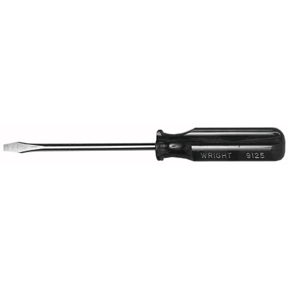 Slotted Screwdrivers, 1/4 in, 6 in Overall L (1 EA)