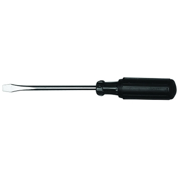 Cushion Grip Slotted Screwdrivers, 1/4 in, 3 7/16 in Overall L (1 EA)