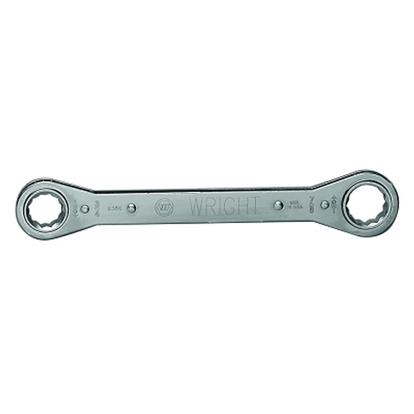 Wright Tool 12 Point Ratcheting Box Wrench, 1-1/8-in x 1-1/4-in, 15-in L (1 EA / EA)