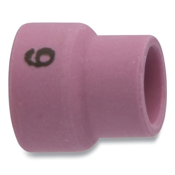 Best Welds Alumina Nozzle TIG Cup, 3/8 in, Size 6, For Torch 24, 24W, Standard, 5/8 in (10 EA / PK)