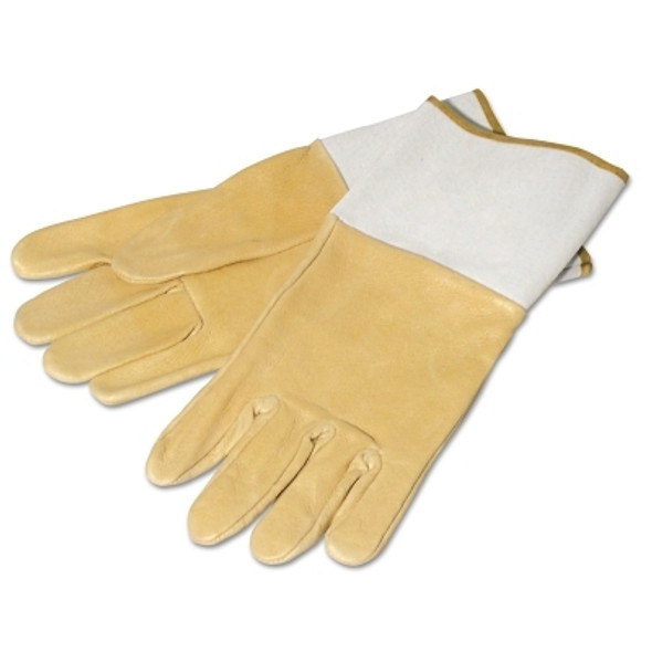 150-TIG Pigskin Welding Gloves, Medium, Tan (1 PR / PR)