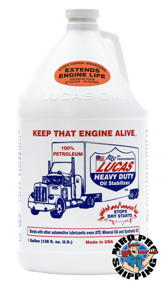 Lucas Oil Heavy Duty Oil Stabilizer, 1 Gallon (4 GAL / CS)